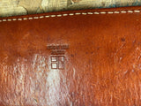 Vtg KASSNAR Leather Ammunition Holder Cartridge Belt Spain 30-06 308 300 Brown