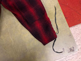 Vintage 1950s Made In USA North Country Wool Buffalo Plaid Pants Sz 38