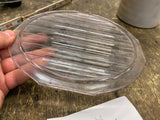 Vtg Glass Headlight Lens 1928-31 Model A 8" Standard Light Antique Auto Truck!