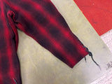 Vintage 1950s Made In USA North Country Wool Buffalo Plaid Pants Sz 38