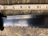 Mossy Oak 15" Fixed Blade Knife Rambo Survival Bowie Black Skinner Hunting Fishi