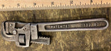 Vtrg Trimo 1899 Tools Pipe Monkey Wrench Plumbing Mechanic Antique
