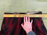 Vintage 1950s Made In USA North Country Wool Buffalo Plaid Pants Sz 38