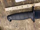 Mossy Oak 15" Fixed Blade Knife Rambo Survival Bowie Black Skinner Hunting Fishi