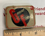 Vtg General Fuse Tin Box Auto Truck Collectible Tool Kit Repair Advertising