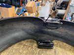 Custom Front Fender Black Mounts Harley Touring FLH Glide Road King 21" Wheel 13