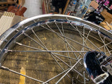 Mini Drum Custom Front wheel 2.15 x 21 Chopper Stopper Springer Harley 5/8 Axle