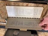 Vtg Zenith Trans-Oceanic Royal 3000-1 multiband radio Transistor Works Am FM 60'