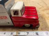 Vtg Tin Toy Garbage Truck Keep City Clean Marx Japan 8" 50's Collectible Nice Su