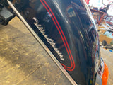 Front fender Black Pearl Harley Touring Ultra Classic Street Glide Road King 13<