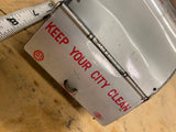 Vtg Tin Toy Garbage Truck Keep City Clean Marx Japan 8" 50's Collectible Nice Su