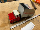 Vtg Tin Toy Garbage Truck Keep City Clean Marx Japan 8" 50's Collectible Nice Su