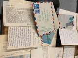 Vtg Ephemera Carry Papers Correspondence Austria 30's 60's Lifetime book Pgh pa