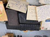 Vtg Ephemera Carry Papers Correspondence Austria 30's 60's Lifetime book Pgh pa