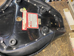 Mustang Wide Touring One-Piece 2-Up Harley 883 1200 Sportster 2004^ Chrome studs