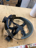 Vtg Hard Hat MSA Skullgard Full Brim Miner Mining Helmet Type K USA Fiberglass