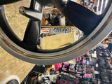 Harley Switchback Switch Back Dyna Front Mag Wheel 18x3.5 5 Spoke Mag FLD Nice!