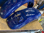 Painted Body Set Harley Ironhead Sportster Gas Tank Front Rear Fender Blue XLH