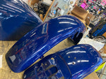 Painted Body Set Harley Ironhead Sportster Gas Tank Front Rear Fender Blue XLH