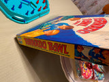 IDEAL TORNADO BOWL Vtg Board Game 1971 Bowling Pins Spinner Launcher 2-4 players