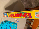 IDEAL TORNADO BOWL Vtg Board Game 1971 Bowling Pins Spinner Launcher 2-4 players