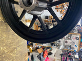 Harley Softail FXFBS Fat Bob M8 16x3 Front Mag Wheel Rim Black Logo 43300428