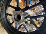 Harley Softail FXFBS Fat Bob M8 16x3 Front Mag Wheel Rim Black Logo 43300428