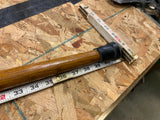 Vtg Harley Walking Stick Cane Custom Hand carved Kevin Face Bar Shield logo Vtg