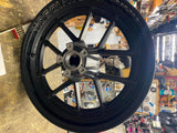 Harley Softail FXFBS Fat Bob M8 16x3 Front Mag Wheel Rim Black Logo 43300428
