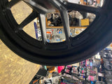 Harley Softail FXFBS Fat Bob M8 16x3 Front Mag Wheel Rim Black Logo 43300428