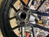 Harley Softail FXFBS Fat Bob M8 16x3 Front Mag Wheel Rim Black Logo 43300428