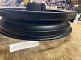 Harley Softail FXFBS Fat Bob M8 16x3 Front Mag Wheel Rim Black Logo 43300428