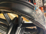Harley Softail FXFBS Fat Bob M8 16x3 Front Mag Wheel Rim Black Logo 43300428