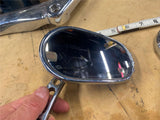CVO Screamin Eagle Mirrors Ribbed Harley Touring Softail Dyna Custom OEM Heritag