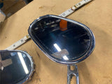 CVO Screamin Eagle Mirrors Ribbed Harley Touring Softail Dyna Custom OEM Heritag