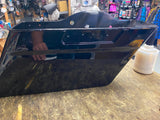 OEM T/o Vivid Black Saddlebag bottom Harley Touring FLH Street Road Glide 93 Rig