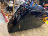 OEM T/o Vivid Black Saddlebag bottom Harley Touring FLH Street Road Glide 93 Rig