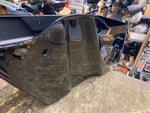 OEM T/o Vivid Black Saddlebag bottom Harley Touring FLH Street Road Glide 93 Rig