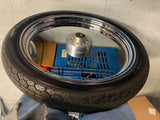 NOS Panhead Duo Hydra Glide Custom Solid Disc Chrome Mag Wheel Drum 3x16 2.5x19