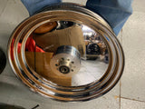 NOS Panhead Duo Hydra Glide Custom Solid Disc Chrome Mag Wheel Drum 3x16 2.5x19