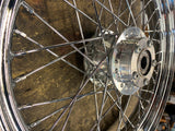 Front Spoke Wheel Harley Dyna Single dual Disc Superglide Low Rider Street Bob