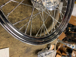 Front Spoke Wheel Harley Dyna Single dual Disc Superglide Low Rider Street Bob