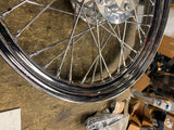Front Spoke Wheel Harley Dyna Single dual Disc Superglide Low Rider Street Bob