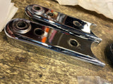 Harley 1984-1999 Softail Fat boy Turn Signal Relocation Kit Fender Strut Ext NOS