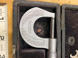 Vtg L.S Starrett Co. No. 230 outside micrometer Case Wrenches 0-1" USA Machinist
