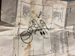 Harley 1984-1999 Softail Fat boy Turn Signal Relocation Kit Fender Strut Ext NOS