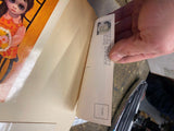 Keane Prints Postcards Lot waiting for grandmother Big Eye Girl Crying Beachhead