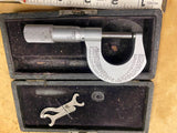 Vtg L.S Starrett Co. No. 230 outside micrometer Case Wrenches 0-1" USA Machinist