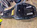 Mustang Seat Harley Shovelhead FX FLH 1958-1984 4sp Wide Glide Pillow Regal Duke