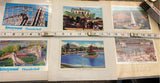 Vtg 1960's Kennywood Park Postcards Lot Amusement Park Pgh Pa Roller coasters